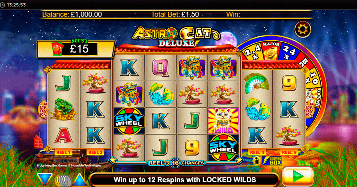 Astro Cat Deluxe slot