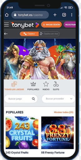 Tonybet Casino Móvil