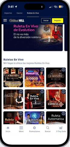 William Hill Casino Móvil