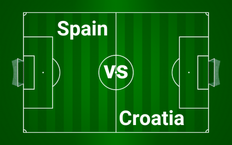 Spain vs Croatia image