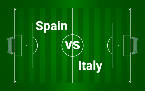 Spain vs italy image