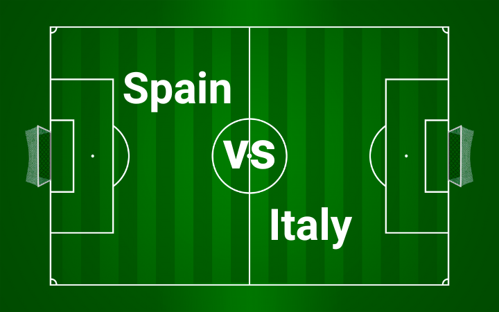 Spain vs italy image